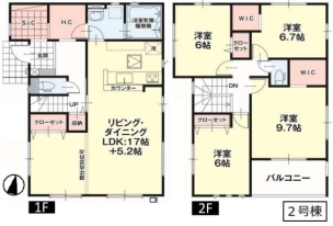 ケイアイ　八千代町１７期　全２棟　２号棟