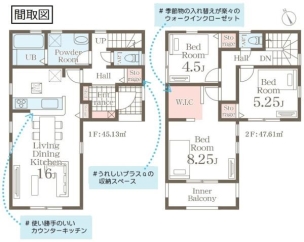 リーブルガーデン　久喜久喜東第３　全１棟　１号棟