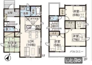 グラファーレ　幸手市下川崎９期　全５棟　１号棟