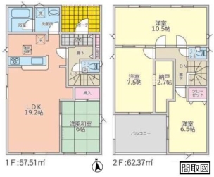 クレイドルガーデン　古河市宮前町第９　全７棟　１１号棟