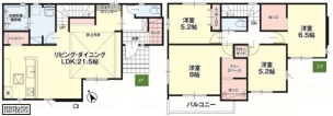 エルデ　小山市神鳥谷８期　全６棟　２号棟